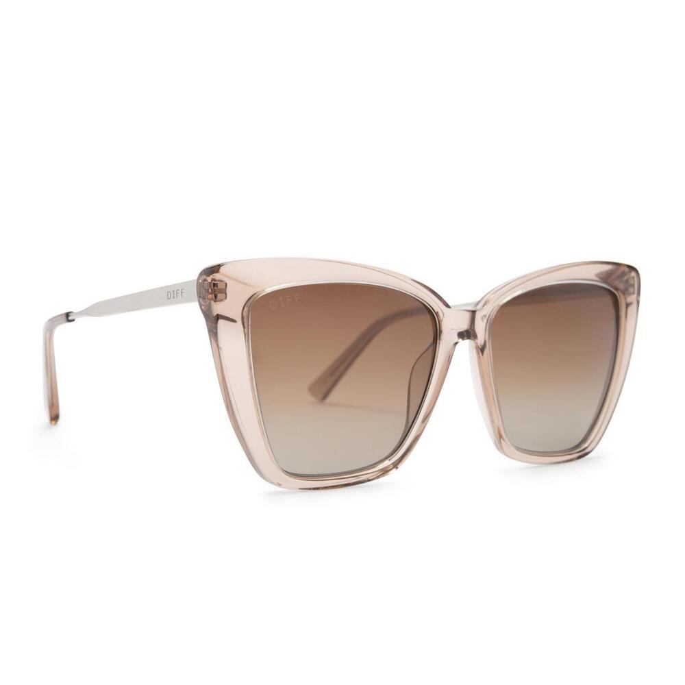 Vintage Tan Cat-Eye Sunglasses